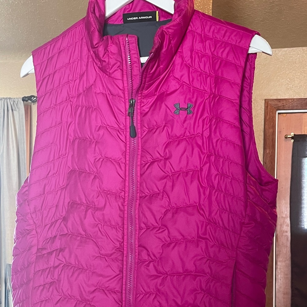 Under Armour Hot Pink Puffy Vest